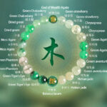 Five elements bracelet transshipment, wood replenishment, natural balance light crystal